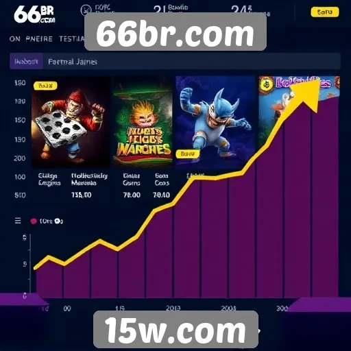 Análise do crescimento do site 66br.com no setor de jogos
